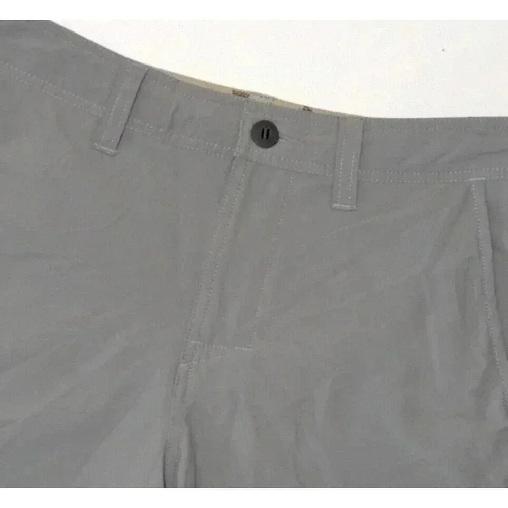 Patagonia Light Gray Solid Quick Dry Board Shorts… - image 3